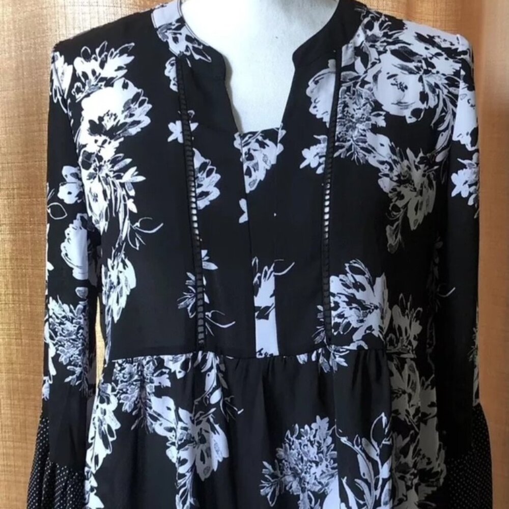 BLOUSE CONTERPARTS SILKY SZ--L